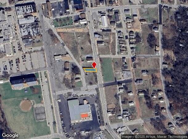  1036 Walnut St, Mckeesport, PA Parcel Map