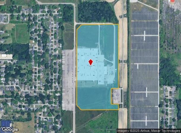 2812 E 38Th St, Anderson, IN Parcel Map