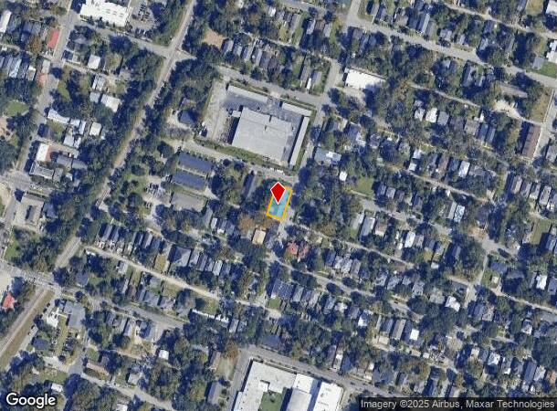  1215 Atlantic Ave, Savannah, GA Parcel Map