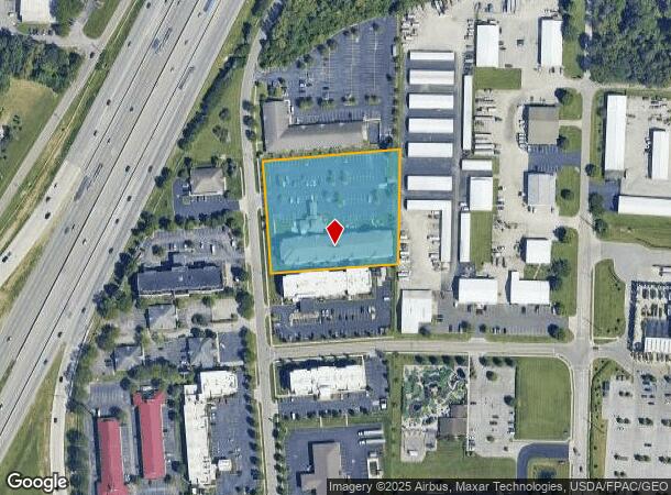 3928 Jackpot Rd, Grove City, OH Parcel Map