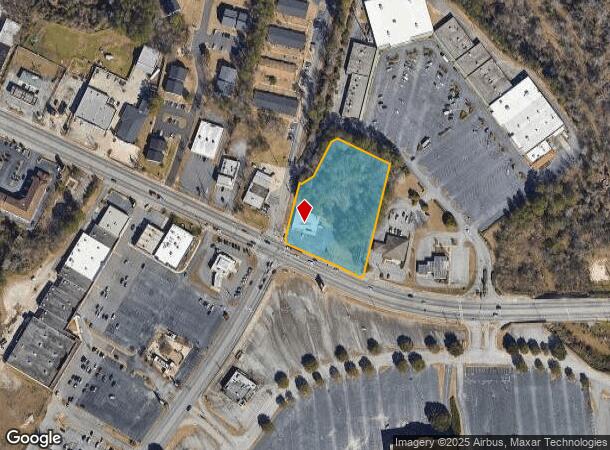  3577 Mercer University Dr, Macon, GA Parcel Map
