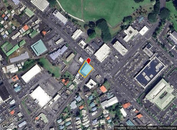 550 Kilauea Ave, Hilo, HI Parcel Map