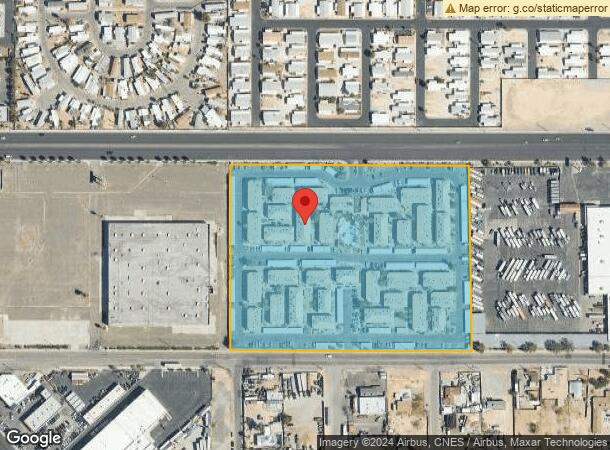  3655 E Sahara Ave, Las Vegas, NV Parcel Map