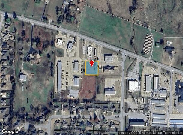 2117 N Center St, Elkins, AR Parcel Map