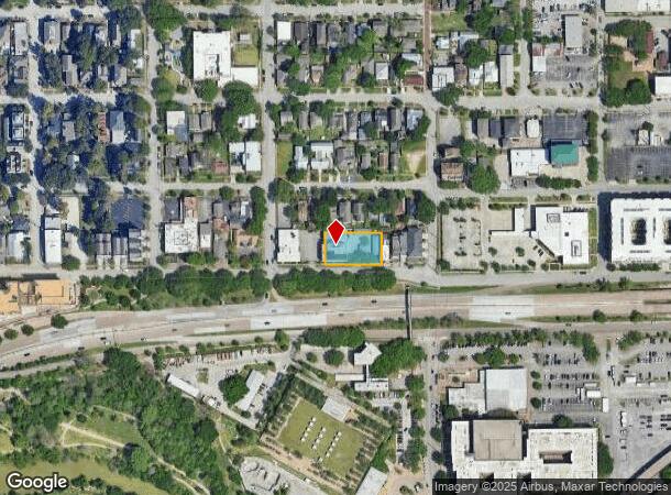 1814 Memorial Dr, Houston, TX Parcel Map