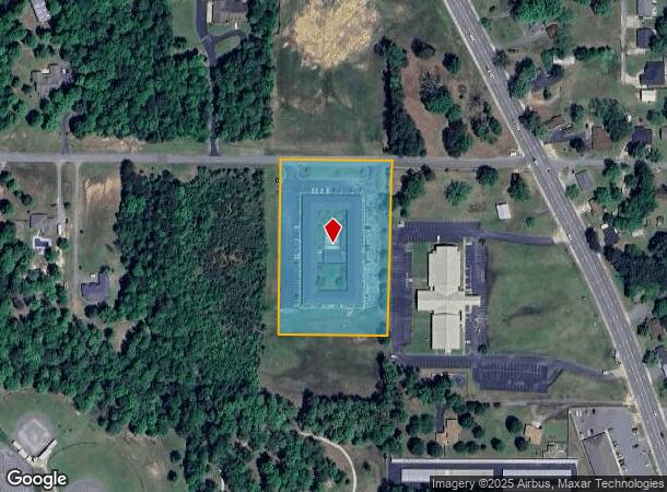  106 W Little Ln, White Hall, AR Parcel Map