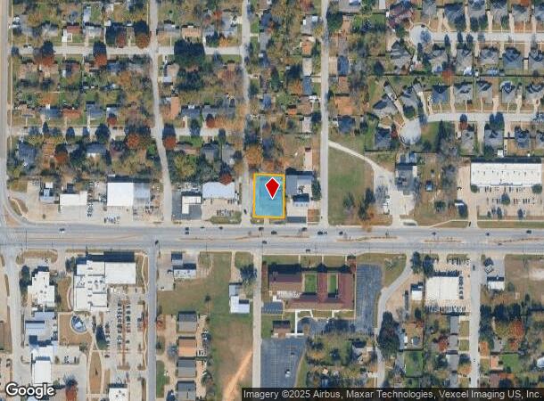 6821 Baker Blvd, Richland Hills, TX Parcel Map