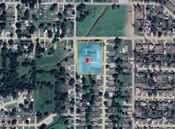  404 S 2Nd St, Okarche, OK Parcel Map