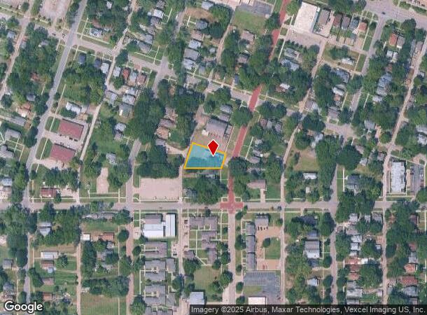  1121 Sw Buchanan St, Topeka, KS Parcel Map