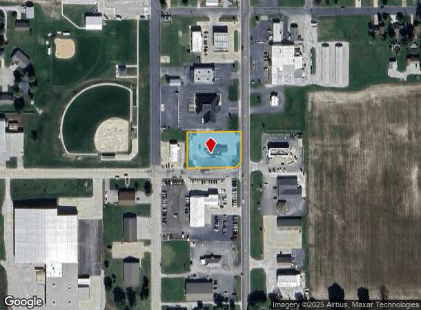  1421 S Main St, Red Bud, IL Parcel Map