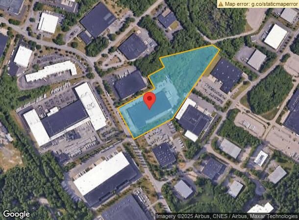  250 John Hancock Rd, Taunton, MA Parcel Map