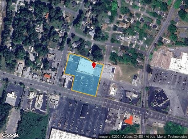  2120 N Church St, Burlington, NC Parcel Map