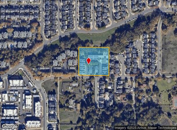  1315 Lia Ln, Santa Rosa, CA Parcel Map