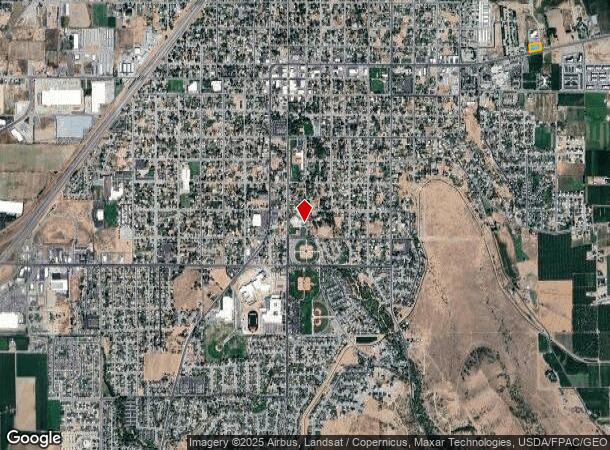  203 N 1250 E, Payson, UT Parcel Map