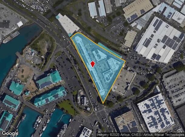  1130 N Nimitz Hwy, Honolulu, HI Parcel Map