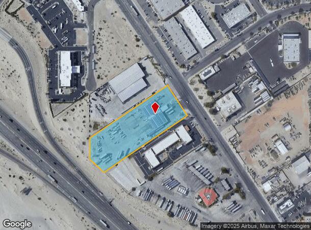 72189 Varner Rd, Thousand Palms, CA Parcel Map