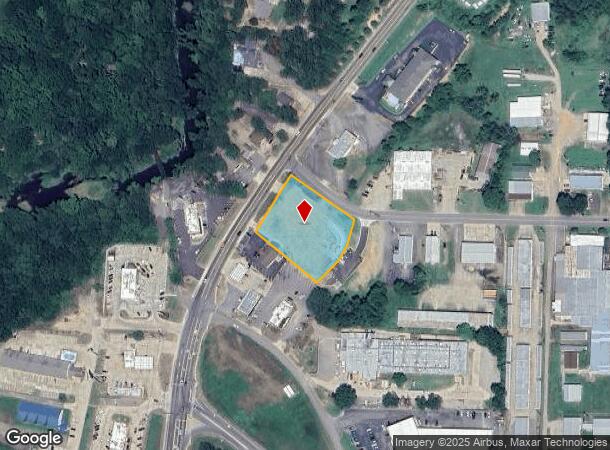 1203 S Rogers St, Clarksville, AR Parcel Map
