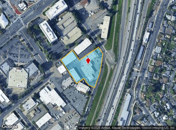1381 Franquette Ave, Concord, CA Parcel Map