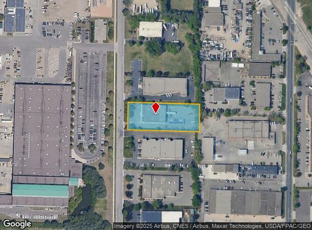  8752 Monticello Ln N, Maple Grove, MN Parcel Map