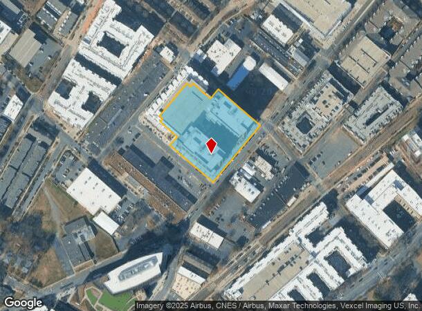  1422 S Tryon St, Charlotte, NC Parcel Map