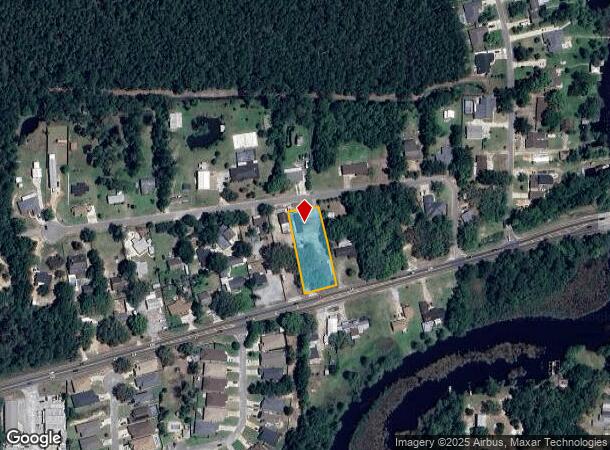  11120 Lillian Hwy, Pensacola, FL Parcel Map