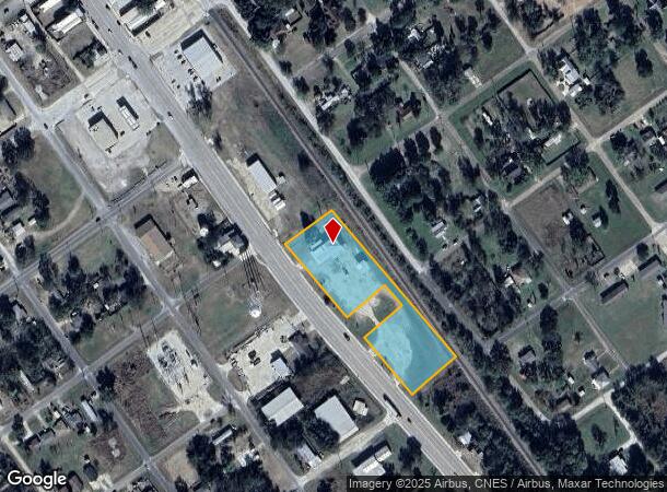  1004 S Main St, Calvert, TX Parcel Map