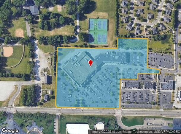 1955 E Maple St, North Canton, OH Parcel Map