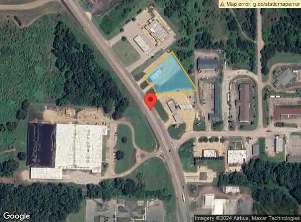  3302 N Washington St, Forrest City, AR Parcel Map