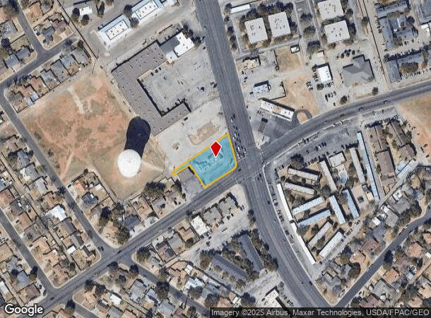  1501 John Ben Shepperd Pky, Odessa, TX Parcel Map