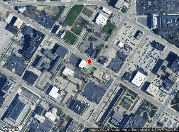 1201 Adams St, Toledo, OH Parcel Map