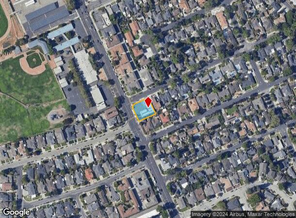  225 Washington St, Santa Clara, CA Parcel Map