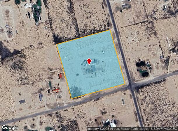  14780 S Quartz Ave, Odessa, TX Parcel Map