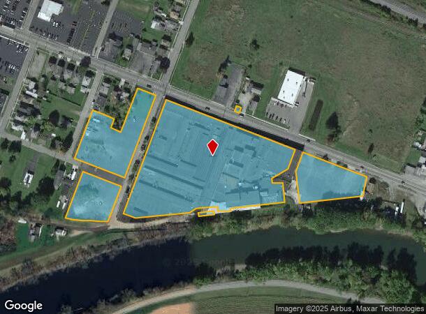 1414 E State St, Olean, NY Parcel Map