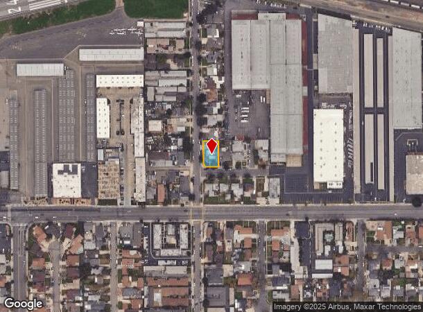  3419 Gregory Ave, Fullerton, CA Parcel Map