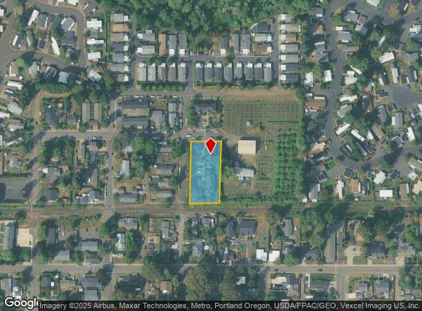 516 N 15Th Ave, Cornelius, OR Parcel Map