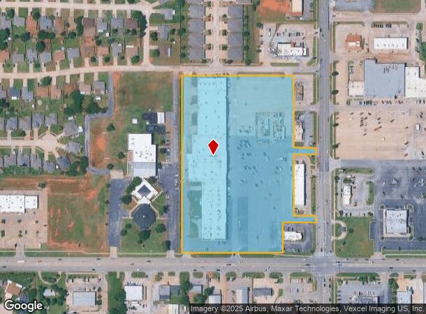  101 E State Highway 152, Mustang, OK Parcel Map