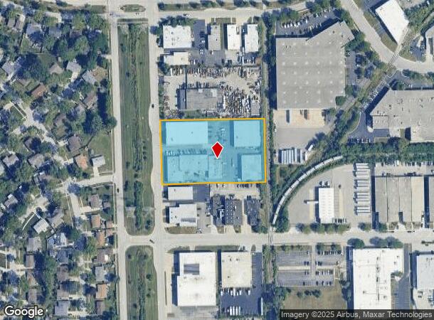 1427 Tonne Rd, Elk Grove Village, IL Parcel Map