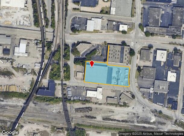  1249 W 7Th St, Cincinnati, OH Parcel Map