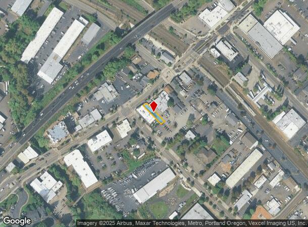 12448 Sw Main St, Portland, OR Parcel Map