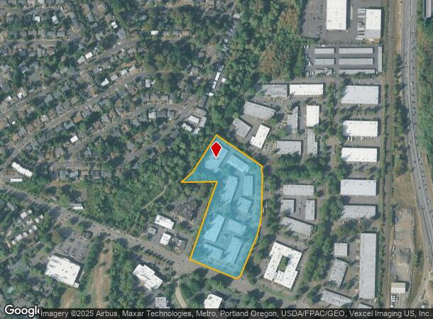  7919 Sw Cirrus Dr, Beaverton, OR Parcel Map