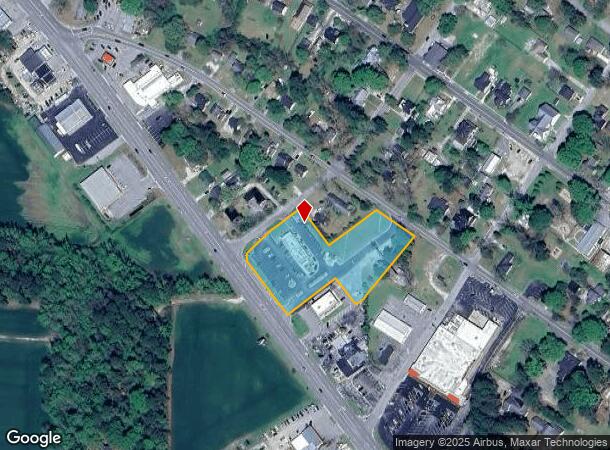 8510 Richlands Hwy, Richlands, NC Parcel Map