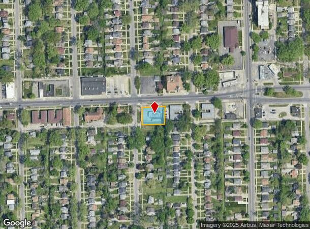 1750 E State Fair, Highland Park, MI Parcel Map