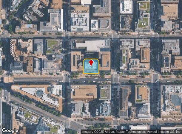  2021 K St Nw, Washington, DC Parcel Map