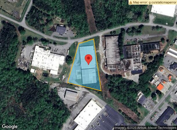  113 Industrial Park Rd, Lincolnton, NC Parcel Map