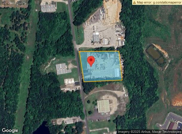  340 Industry Dr, Henderson, NC Parcel Map