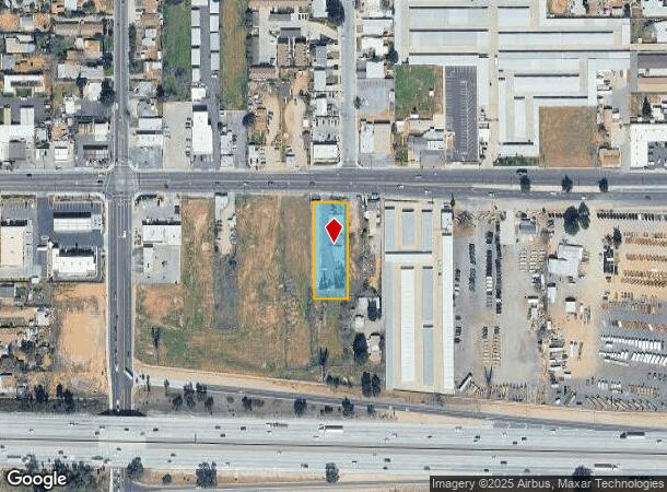 1265 E Sixth St, Beaumont, CA Parcel Map