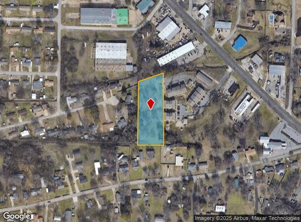  611 Fort St, Barling, AR Parcel Map