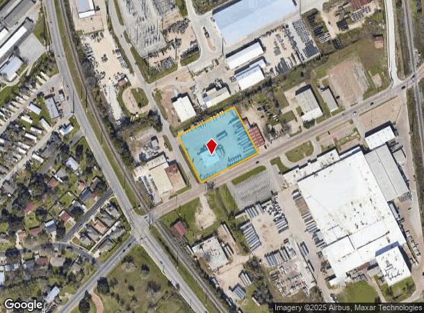  632 W Carson St, Bryan, TX Parcel Map