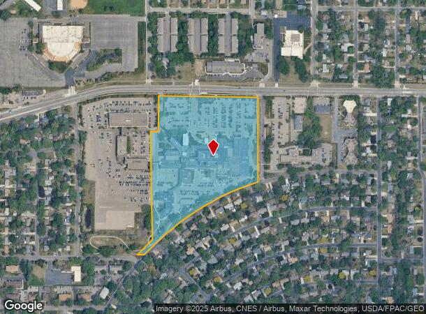  550 Osborne Rd Ne, Minneapolis, MN Parcel Map