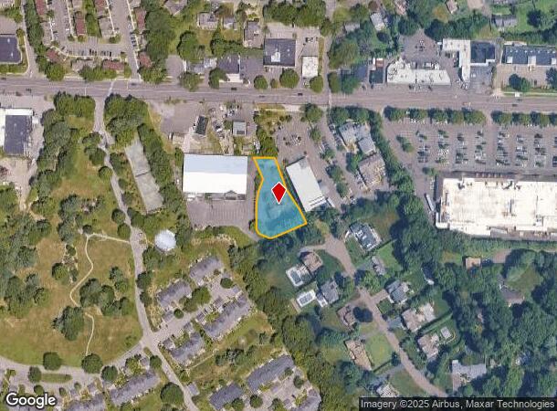  1698 Post Rd E, Westport, CT Parcel Map